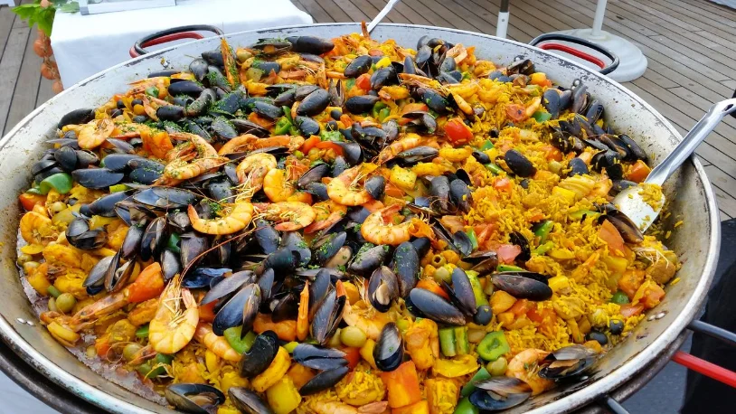 frische Paella